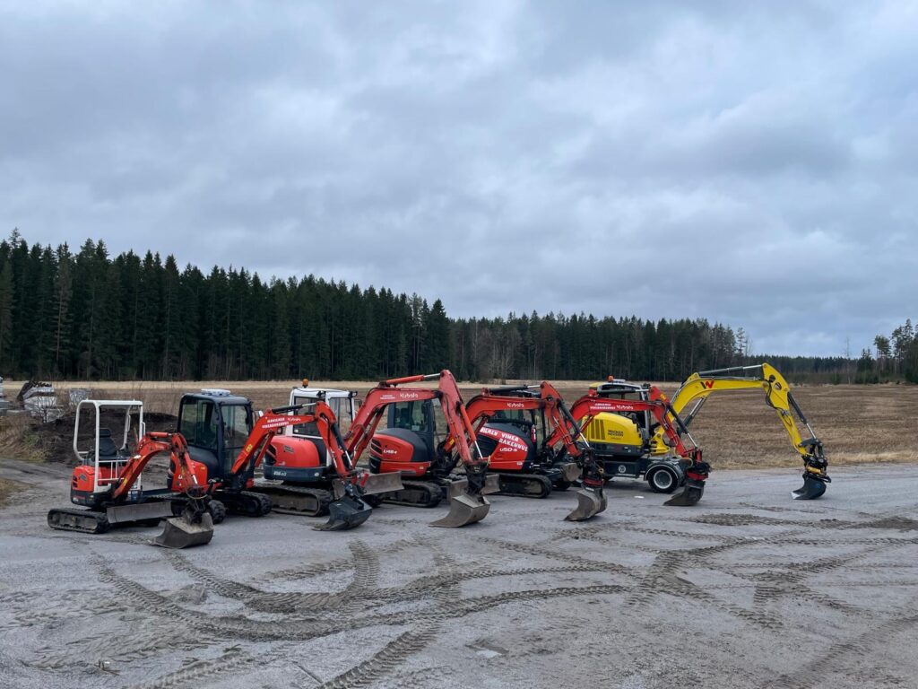Wacker Neuson 65 kalusto